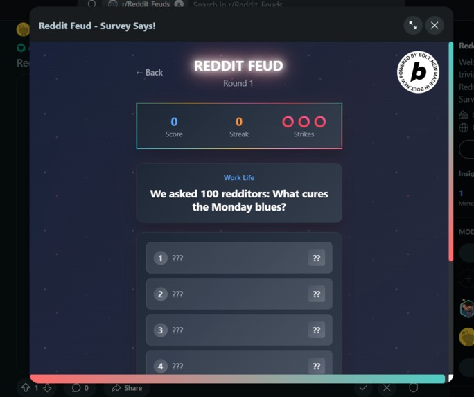 Reddit Fued – screenshot 3