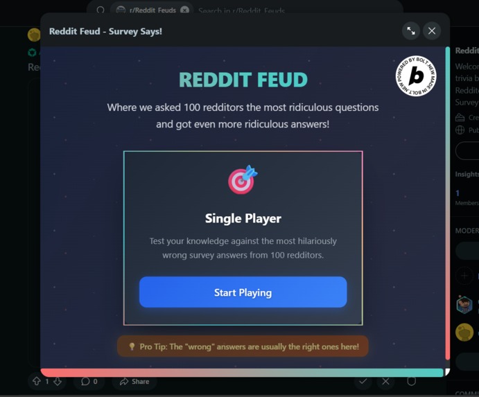 Reddit Fued – screenshot 2