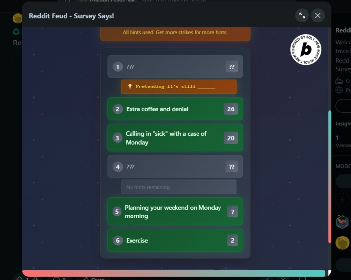 Reddit Fued – screenshot 5