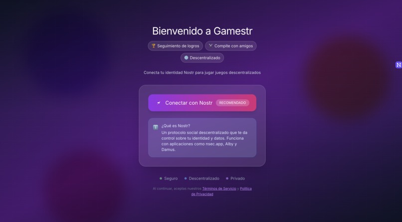 Gamestr – screenshot 1