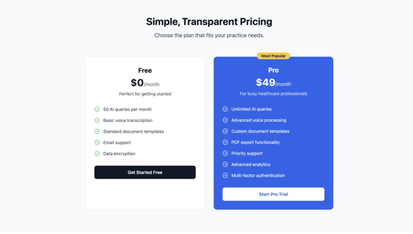 HealthFlow  – screenshot 4
