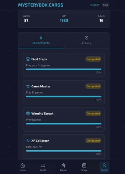 MysteryBox.Cards – screenshot 3