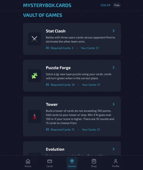 MysteryBox.Cards – screenshot 5