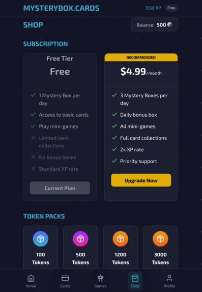 MysteryBox.Cards – screenshot 4