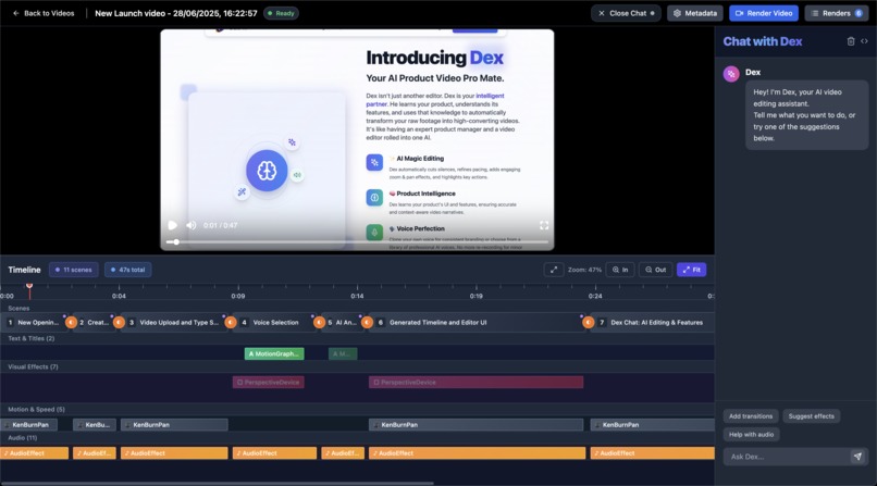 DexPM – screenshot 2
