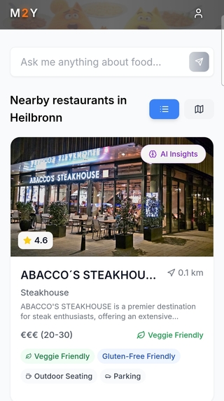 Menu2You  – screenshot 1
