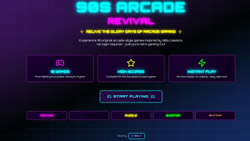 90s Arcade Revival – screenshot 1