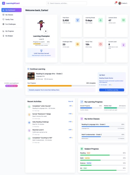 Learning Wizard – screenshot 4
