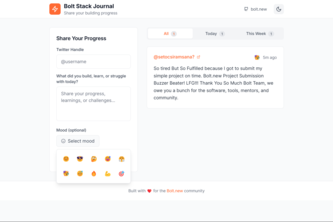 Bolt Stack Journal