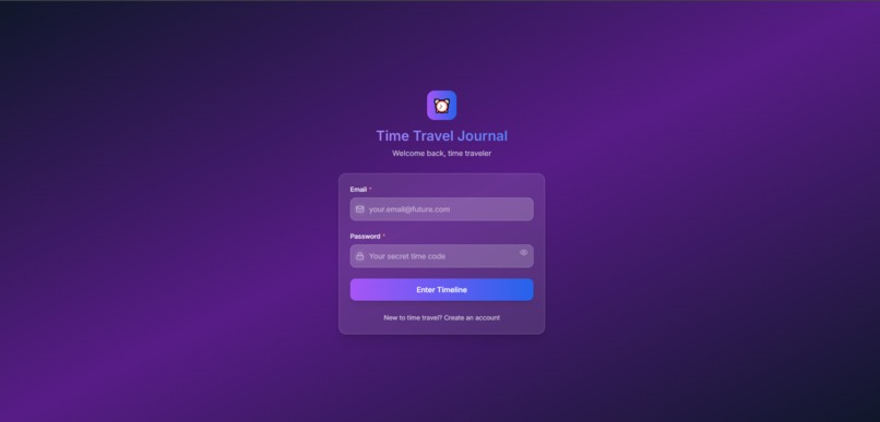 Time Travel Journal APP – screenshot 10