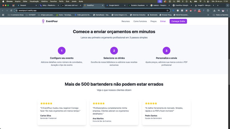 EventPour – screenshot 2