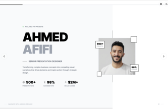 Afifi's Presentation website