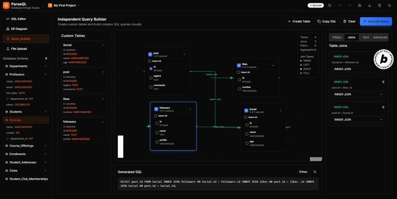 ParseQL – screenshot 2