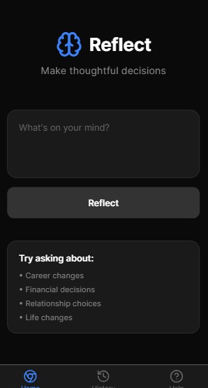 Reflect – screenshot 1