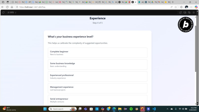 Business Idea Generator for Aspiring Entrepreneurs – screenshot 5