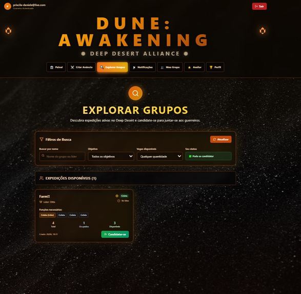 Projeto Dune Matching – screenshot 6
