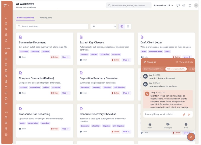 Troup.ai – screenshot 2