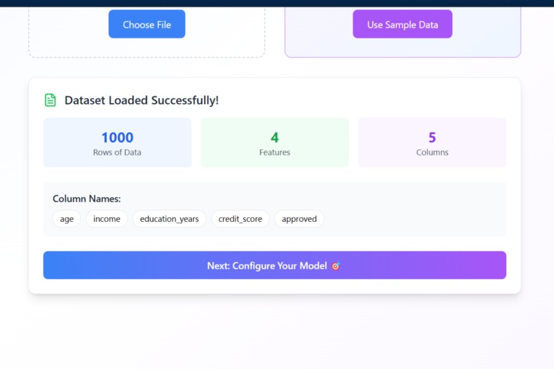 ML Learning Lab  – screenshot 2