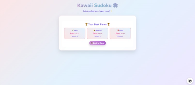 Kawaii Sudoku  – screenshot 3