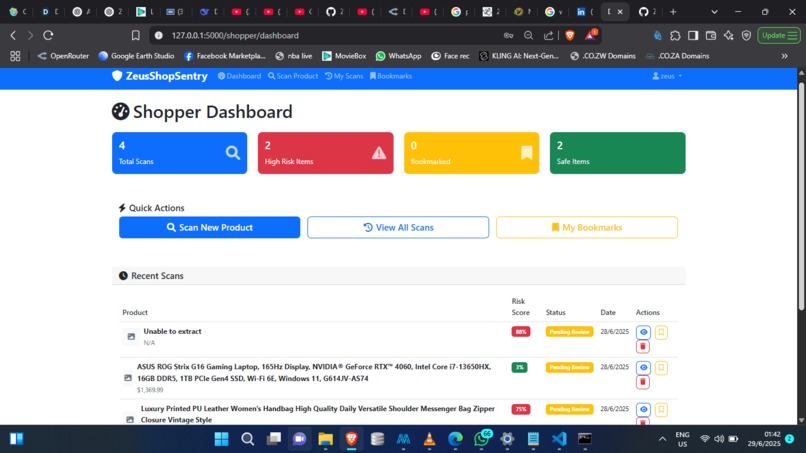 ZeusShopSentry – screenshot 6