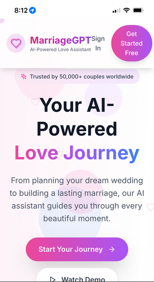 MarriageGPT – screenshot 1