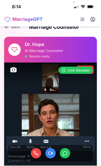 MarriageGPT – screenshot 2