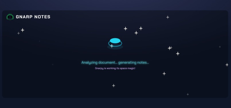 Gnarp Notes – screenshot 2