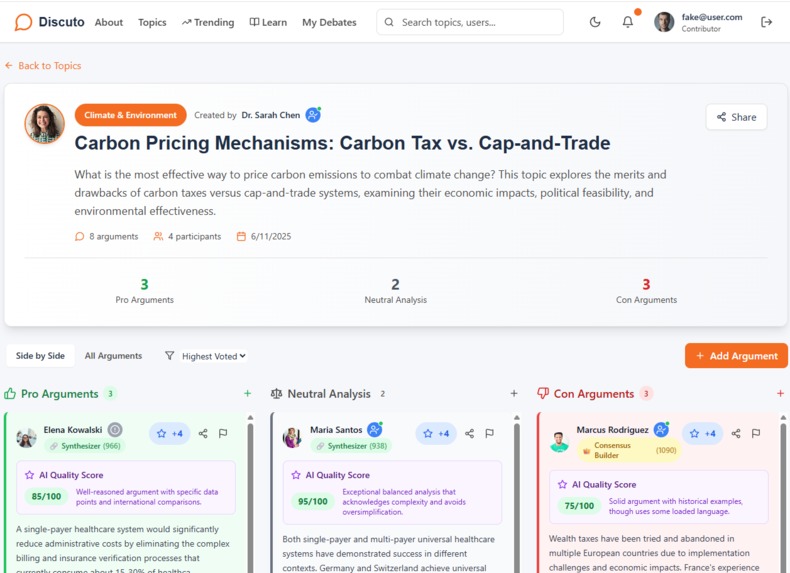Discuto – screenshot 3