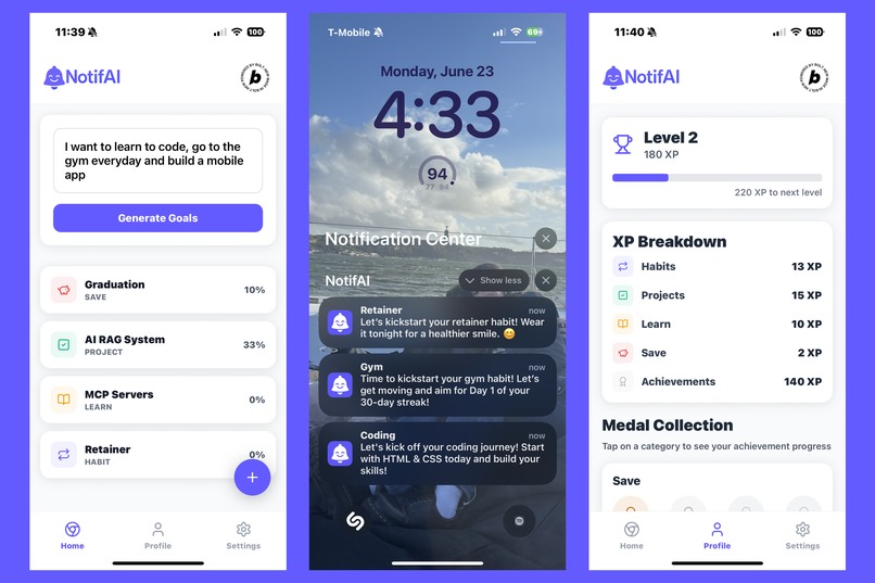 NotifAI – screenshot 1