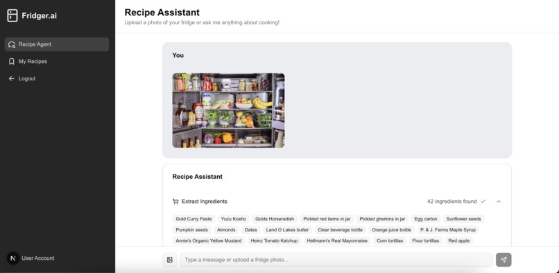 Fridger.ai – screenshot 2