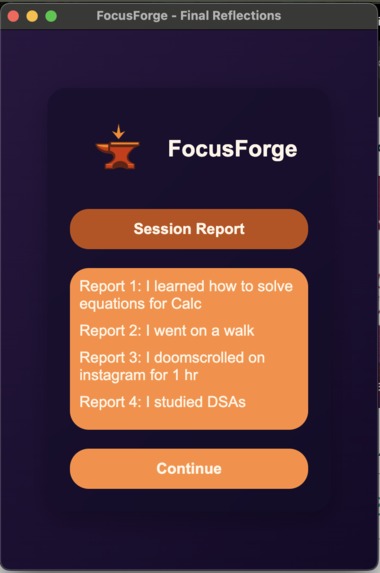 FocusForge – screenshot 5