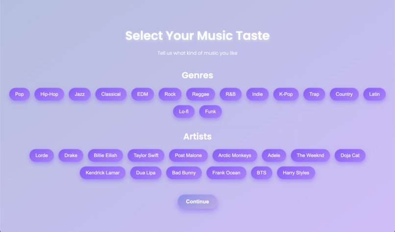 Moodify - Where emotion meets motion – screenshot 3