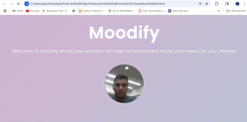 Moodify - Where emotion meets motion – screenshot 5