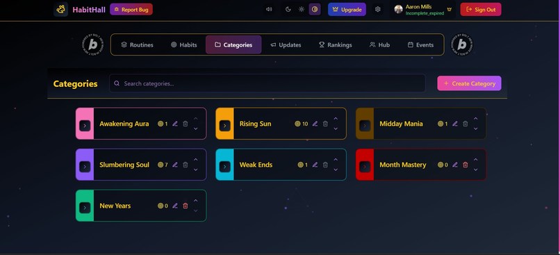 Habit Hall – screenshot 3