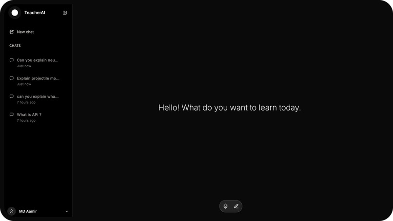 Teacher AI – screenshot 2