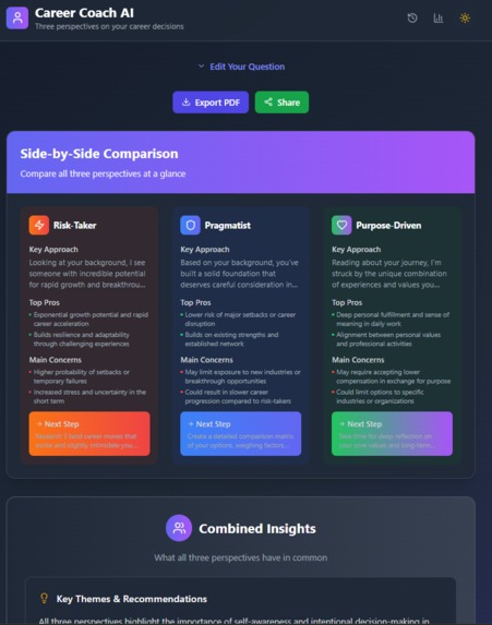 Career Coach AI – screenshot 2