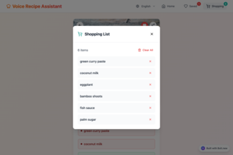 VoiceChef