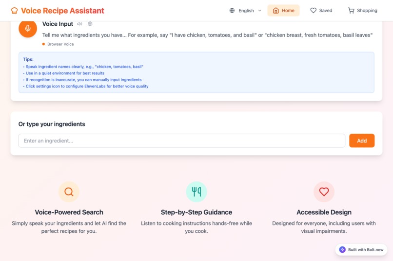 VoiceChef – screenshot 3