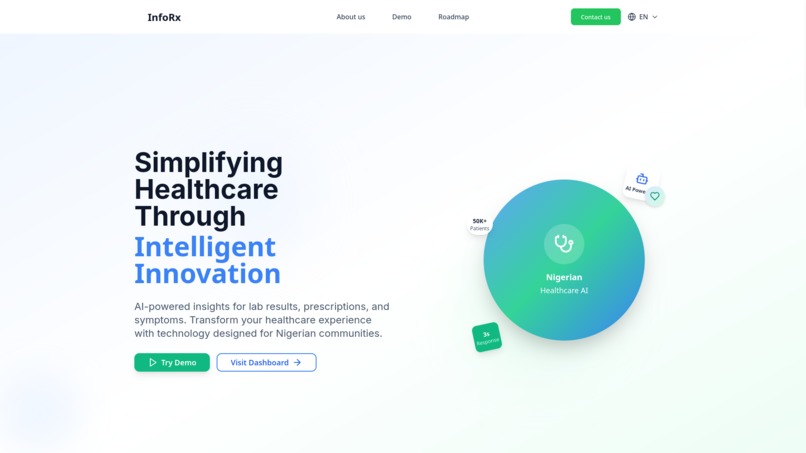 InfoRx – screenshot 1