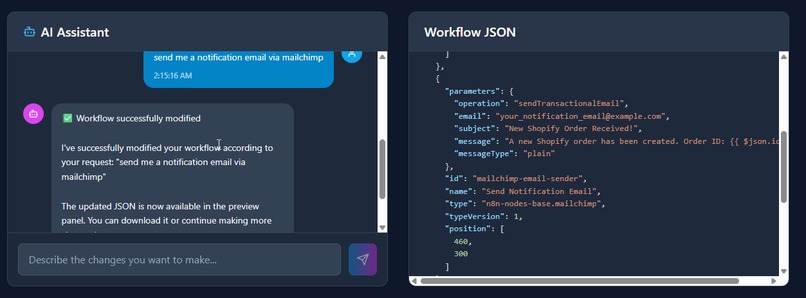 N8N Library & AI Remix – screenshot 1