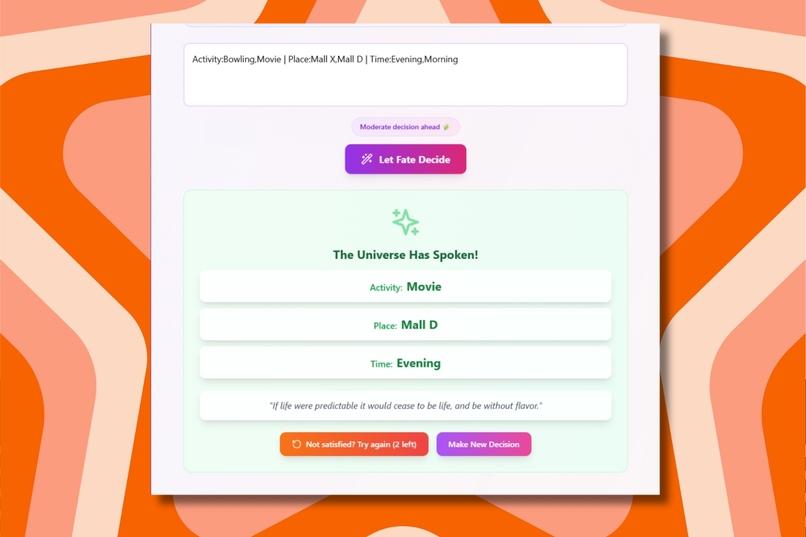 Multi Decision Apps – screenshot 1