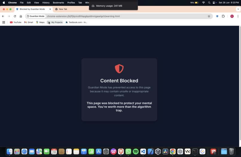 Guardian Mode – Block Adult Sites Before They Load – screenshot 3