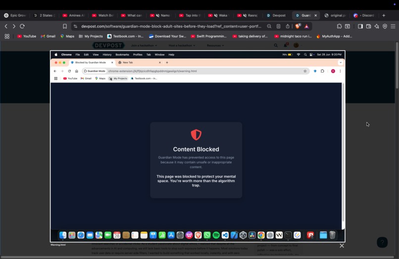 Guardian Mode – Block Adult Sites Before They Load – screenshot 3