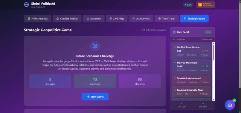  GlobalPolitics AI – screenshot 3