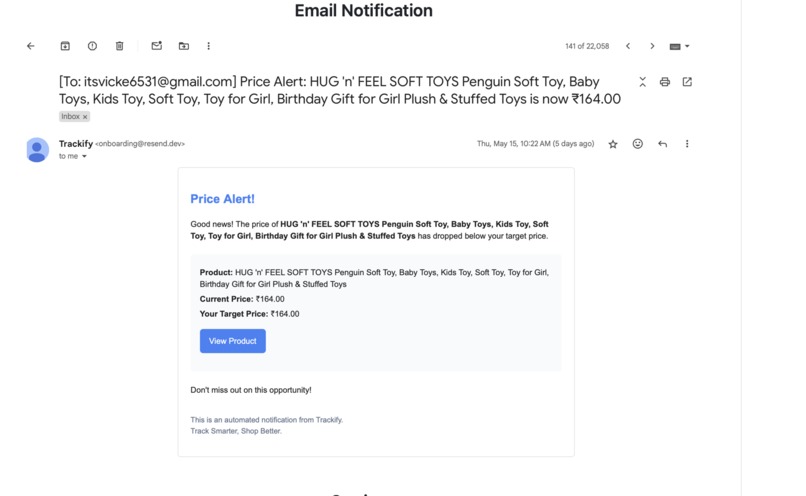 Trackify – screenshot 5