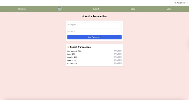 Budget Bloom- Plant goals, track spending, grow wealth. – screenshot 3