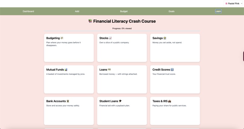 Budget Bloom- Plant goals, track spending, grow wealth. – screenshot 7