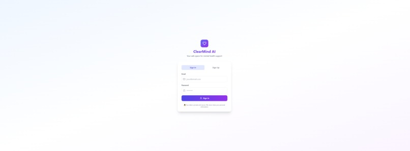 ClearMind – screenshot 1