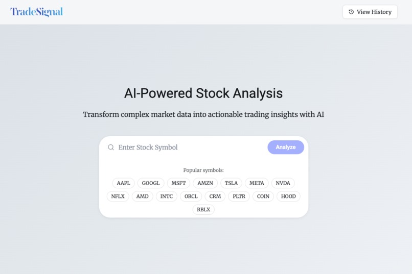 TradeSignal – screenshot 1