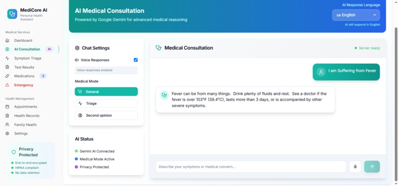 MediCore AI – screenshot 5